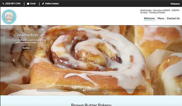 Brown Butter Website