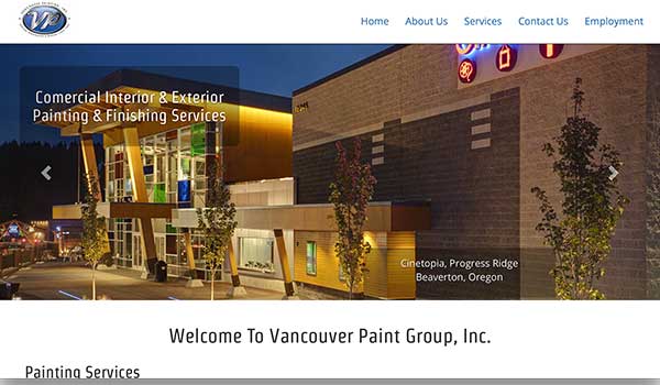 Vancouver Paint Website